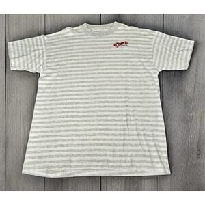 Vintage Cheers Boston TV Show T Shirt Striped Single Stitch Adult XXL USA 90's